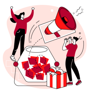 build your e-marketing through raffles and giveaways